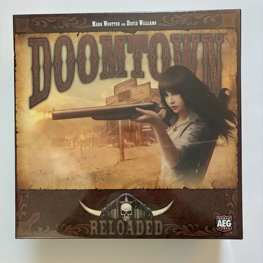 Doomtown Reloaded Board Game AEG Core Game Brand New Sealed